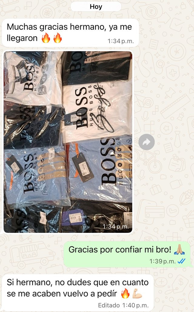 Cliente recibió su pedido y dice que volverá a pedir