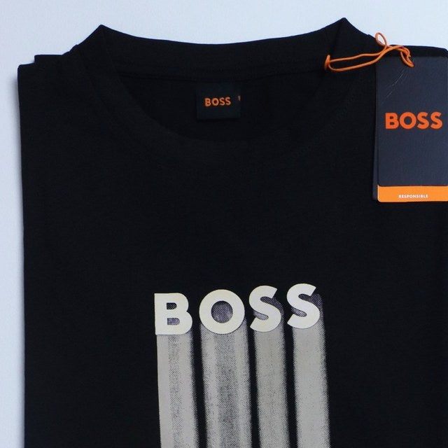 Playera Boss sombras negra